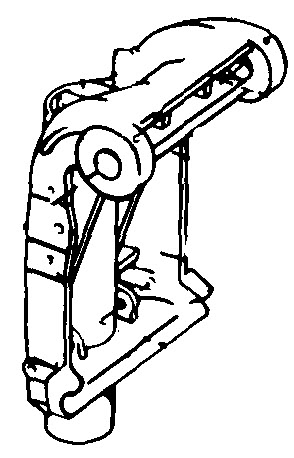 Evinrude Johnson OMC 0351318 - Swivel Bracket