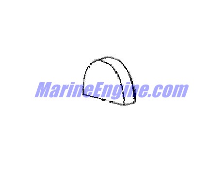 Evinrude Johnson OMC 0351329 - Cap, Vinyl