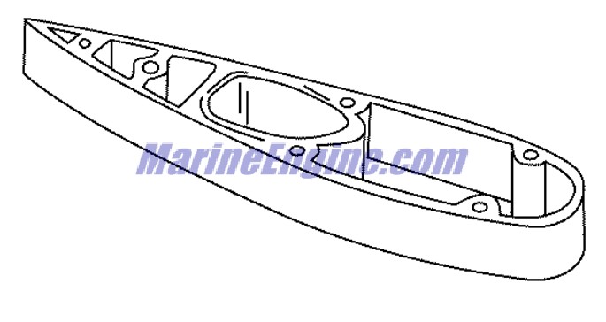 Evinrude Johnson OMC 0351395 - Gearcase Extension