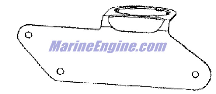 Evinrude Johnson OMC 0351411 - Retainer, Oil Supply