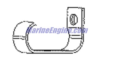 Evinrude Johnson OMC 0351745 - Clamp,J