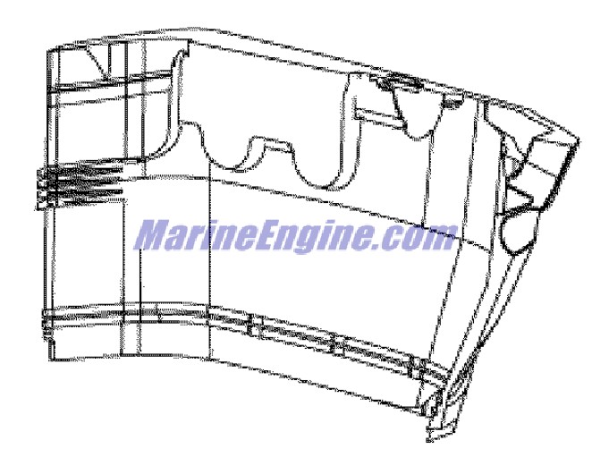 Evinrude Johnson OMC 0351838 - Sound Barrier - Stbd