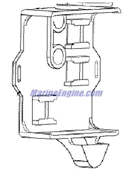 Evinrude Johnson OMC 0352051 - Bracket, Connectors