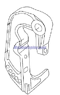 Evinrude Johnson OMC 0352294 - Stern Bracket, Starboard