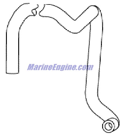 Evinrude Johnson OMC 0352413 - Hose