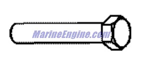 Evinrude Johnson OMC 0352675 - Bolt