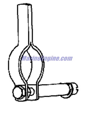 Evinrude Johnson OMC 0352676 - Brake, Throttle Frict