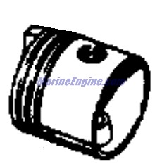Evinrude Johnson OMC 0379372 - Piston Only, .020 OS, No wrist pin