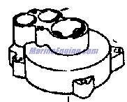 Evinrude Johnson OMC 0383663 - Impeller Housing