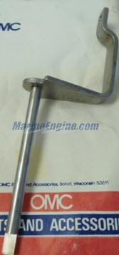 Evinrude Johnson OMC 0386163 - Lever & Shaft Assembly