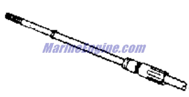 Evinrude Johnson OMC 0386461 - Cable Assembly 5\' Steer
