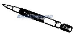 Evinrude Johnson OMC 0388885 - Slow Speed Needle Valve