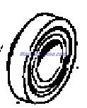 Evinrude Johnson OMC 0389858 - Forward Gear Roller Bearing