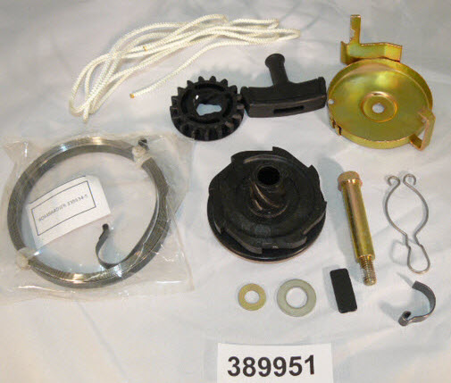 Evinrude Johnson OMC 0389951 - Rewind Starter Assembly