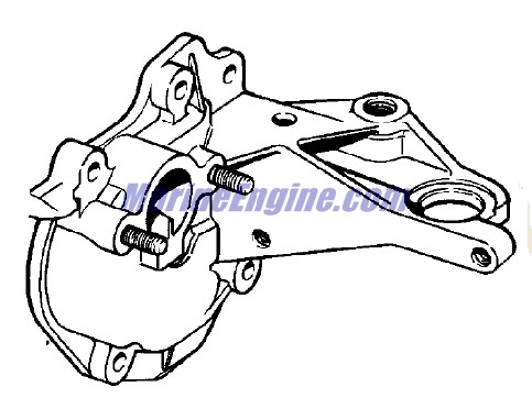 Evinrude Johnson OMC 0390460 - Intake Manifold