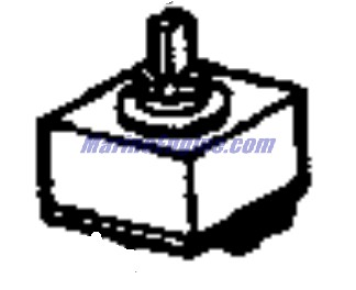 Evinrude Johnson OMC 0390644 - Rotary Switch