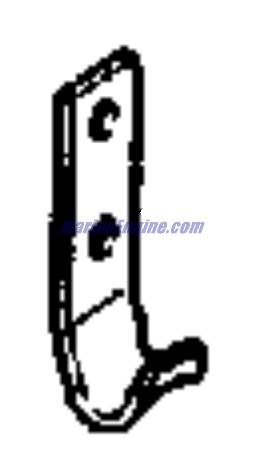 Evinrude Johnson OMC 0391124 - Hook and Rivet, Rear