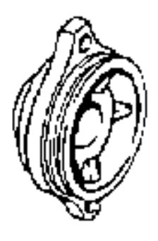 Evinrude Johnson OMC 0391171 - Bearing Housing