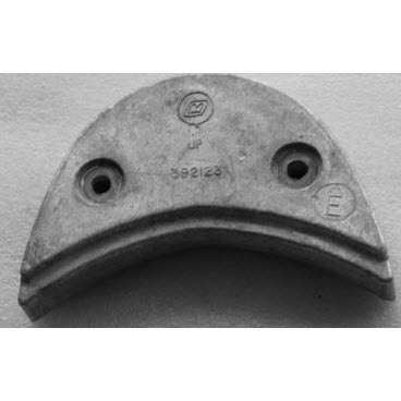 Evinrude Johnson OMC 0392123 - Anode, Exhaust Housing
