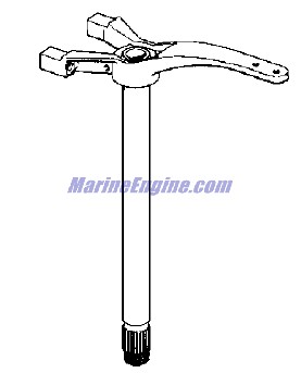 Evinrude Johnson OMC 0392519 - Steer Arm & Shaft