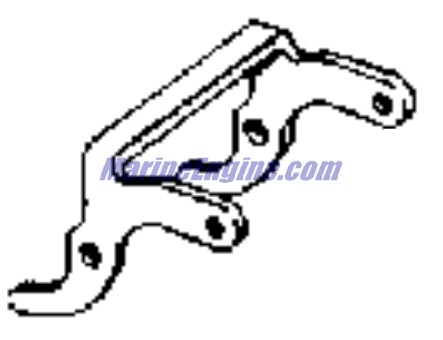 Evinrude Johnson OMC 0393204 - Lock Lever and Link