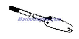 Evinrude Johnson OMC 0394036 - Handle & Screw Assembly