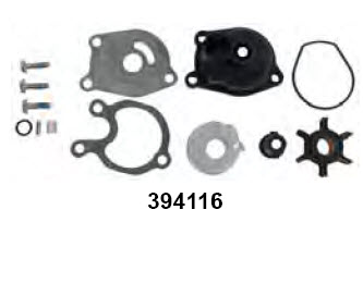 Evinrude Johnson OMC 0394116 - Water Pump Kit, Includes Housing