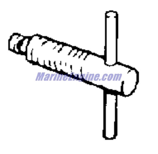 Evinrude Johnson OMC 0394749 - Clamp Screw, Retainer & Plate