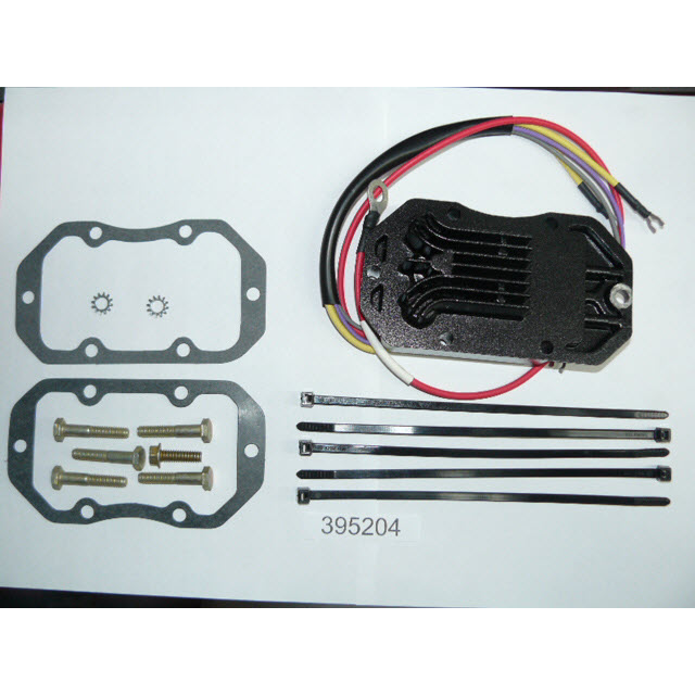Evinrude Johnson OMC 0395204 - Regulator Rectifier, 35 Amp