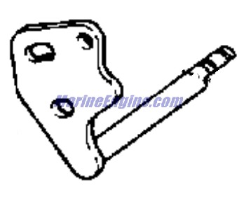 Evinrude Johnson OMC 0395523 - Shift Lever