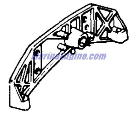 Evinrude Johnson OMC 0396704 - Rear Locating Bracket
