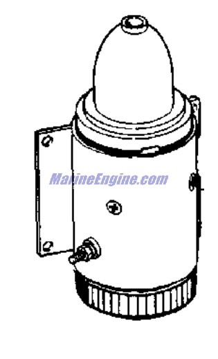 Evinrude Johnson OMC 0397264 - Starter Motor, Counter Rotation