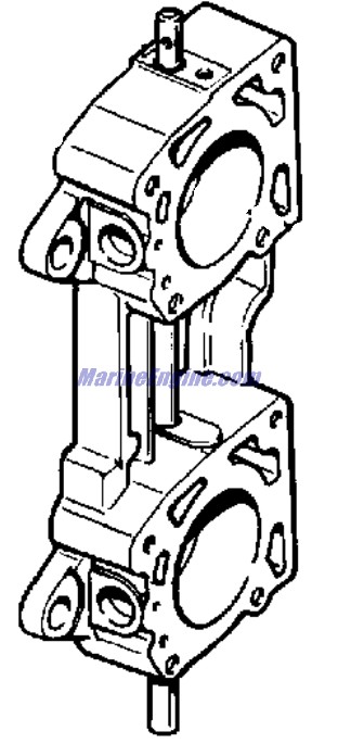 Evinrude Johnson OMC 0397581 - Throttle Body