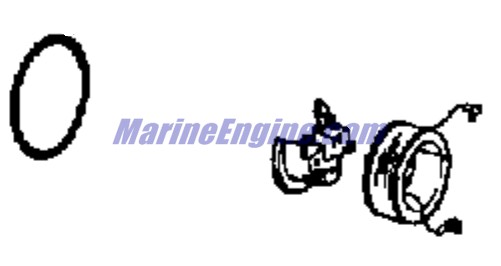 Evinrude Johnson OMC 0398545 - Resistor Assembly