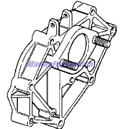 Evinrude Johnson OMC 0431628 - Intake Manifold Assembly