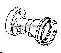 Evinrude Johnson OMC 0431694 - Bearing Housing And Seal Assembly