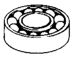Evinrude Johnson OMC 0431987 - Bearing