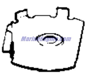 Evinrude Johnson OMC 0432111 - Pulley Plate and Sleeve