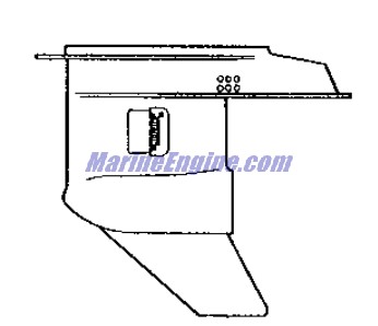 Evinrude Johnson OMC 0432280 - Gearcase & Bearing