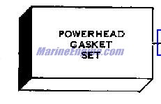 Evinrude Johnson OMC 0432474 - Powerhead Gasket Set