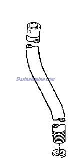 Evinrude Johnson OMC 0432683 - Tube & Seal Assembly