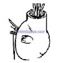 Evinrude Johnson OMC 0432977 - Adaptor & ORing