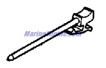 Evinrude Johnson OMC 0433371 - Pin & Knob Assembly