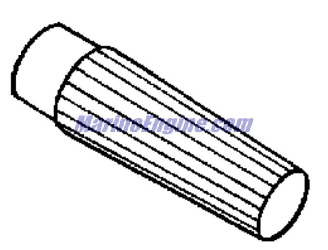 Evinrude Johnson OMC 0433578 - Grip Assembly