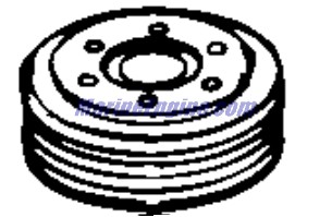 Evinrude Johnson OMC 0433814 - Piston, Tilt & Trim Service Assembly