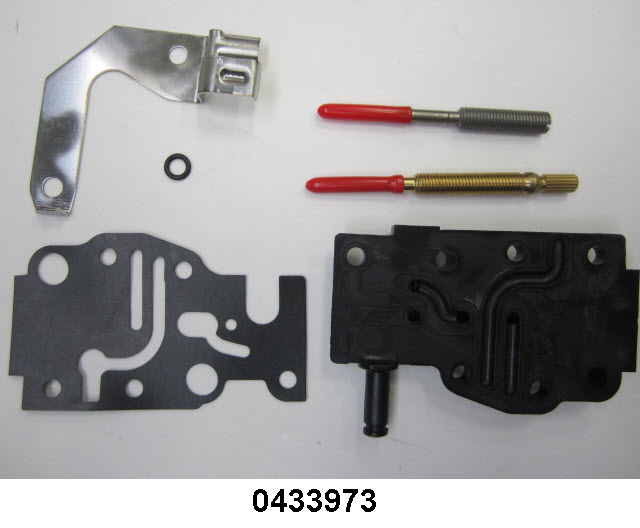 Evinrude Johnson OMC 0433973 - Carburetor Cover Kit, for 9.9 - 15HP Motors Only