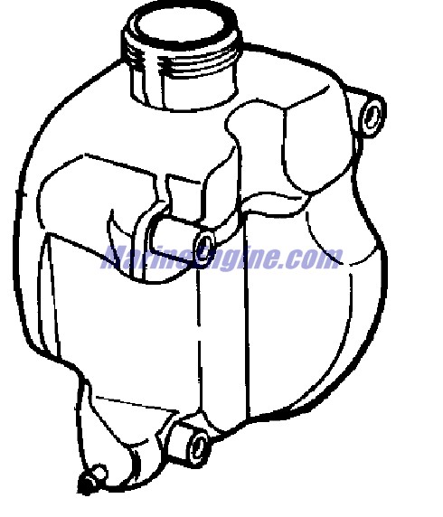 Evinrude Johnson OMC 0434055 - FuelTank/Insert Assembly
