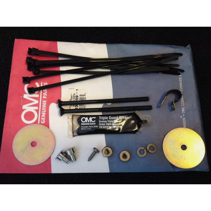 Evinrude Johnson OMC 0434059 - Remote Mounting Hardware