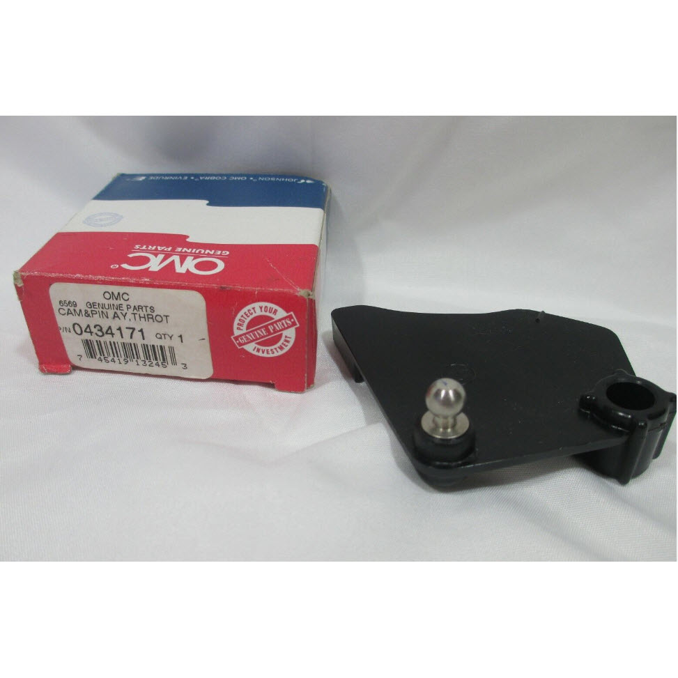 Evinrude Johnson OMC 0434171 - Throttle Cam & Pin Assembly