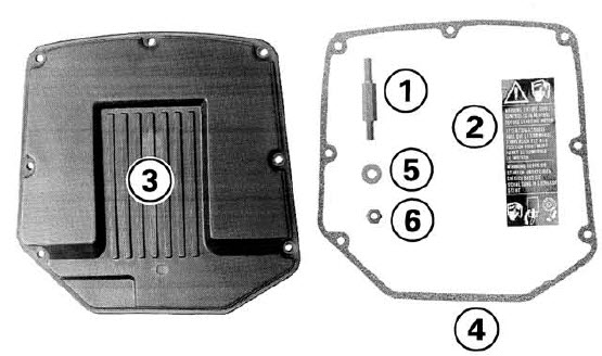 Evinrude Johnson OMC 0434695 - Air Silencer Cover Kit Assembly